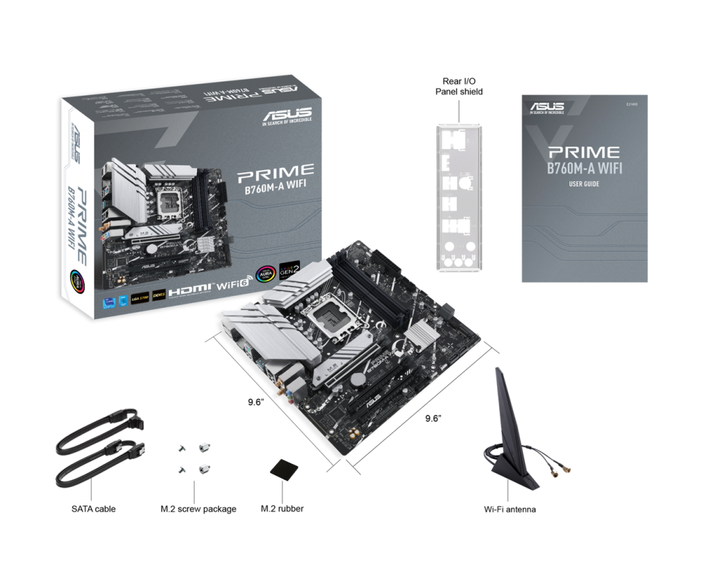 ASUS PRIME B760M-A WIFI 90MB1EL0-M1EAY0