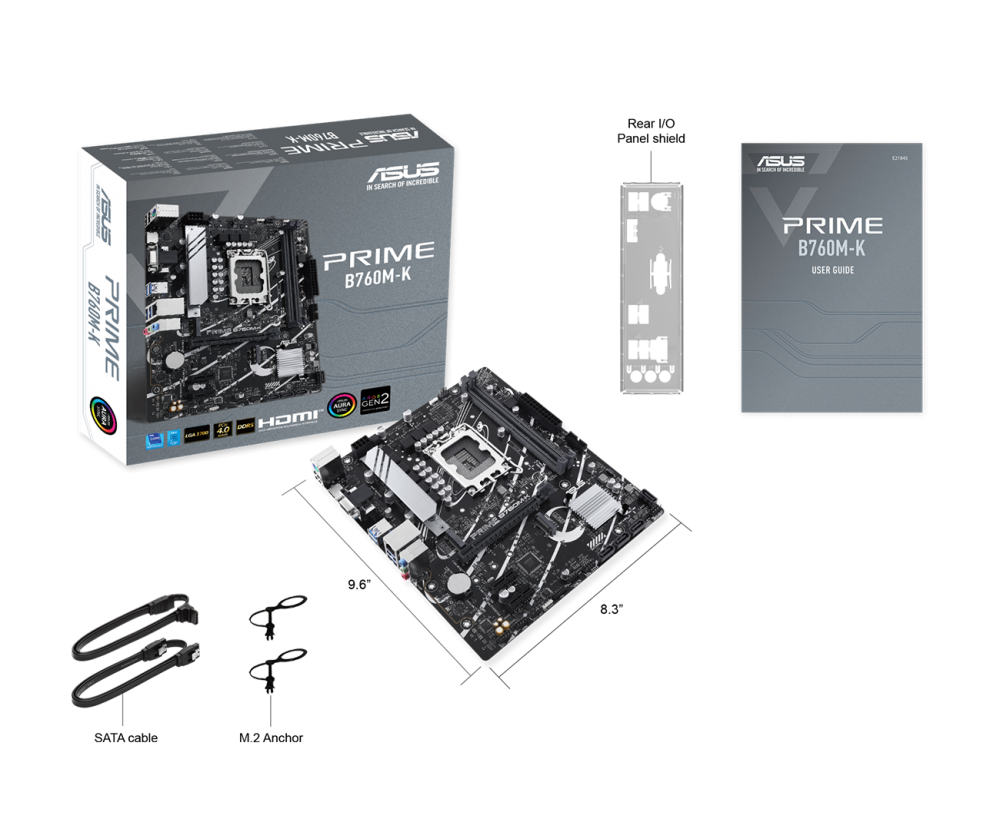 ASUS PRIME B760M-K 90MB1FI0-M1EAY0