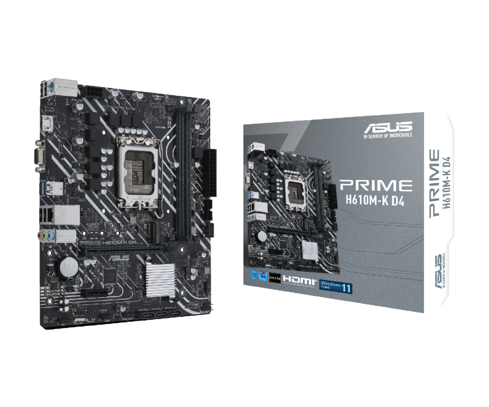 ASUS PRIME H610M-K D4 90MB1A10-M0EAY0