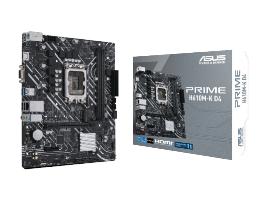 ASUS PRIME H610M-K D4 90MB1A10-M0EAY0