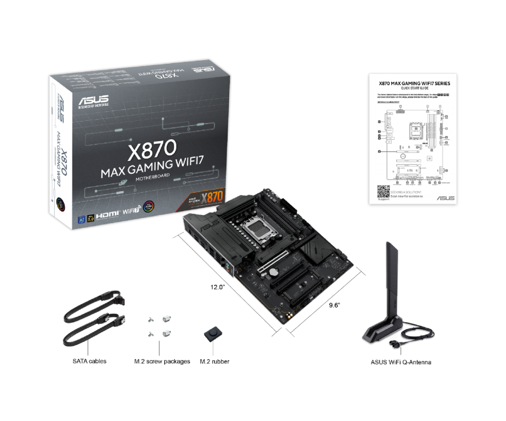 ASUS X870 MAX GAMING WIFI7 90MB1LY0-M0EAY0