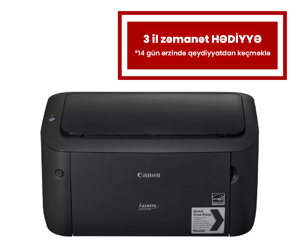 Canon i-SENSYS LBP6030B BUNDLE