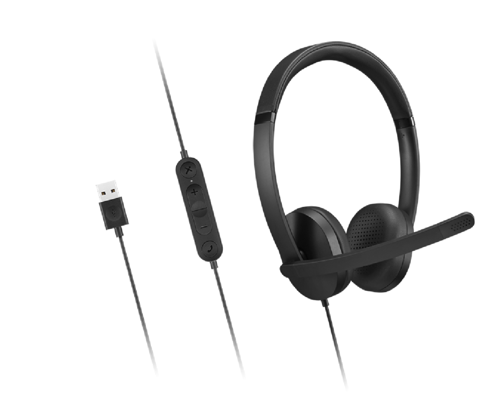 LENOVO USB-A Wired Stereo Headset Gen 2 4XD1P83-425