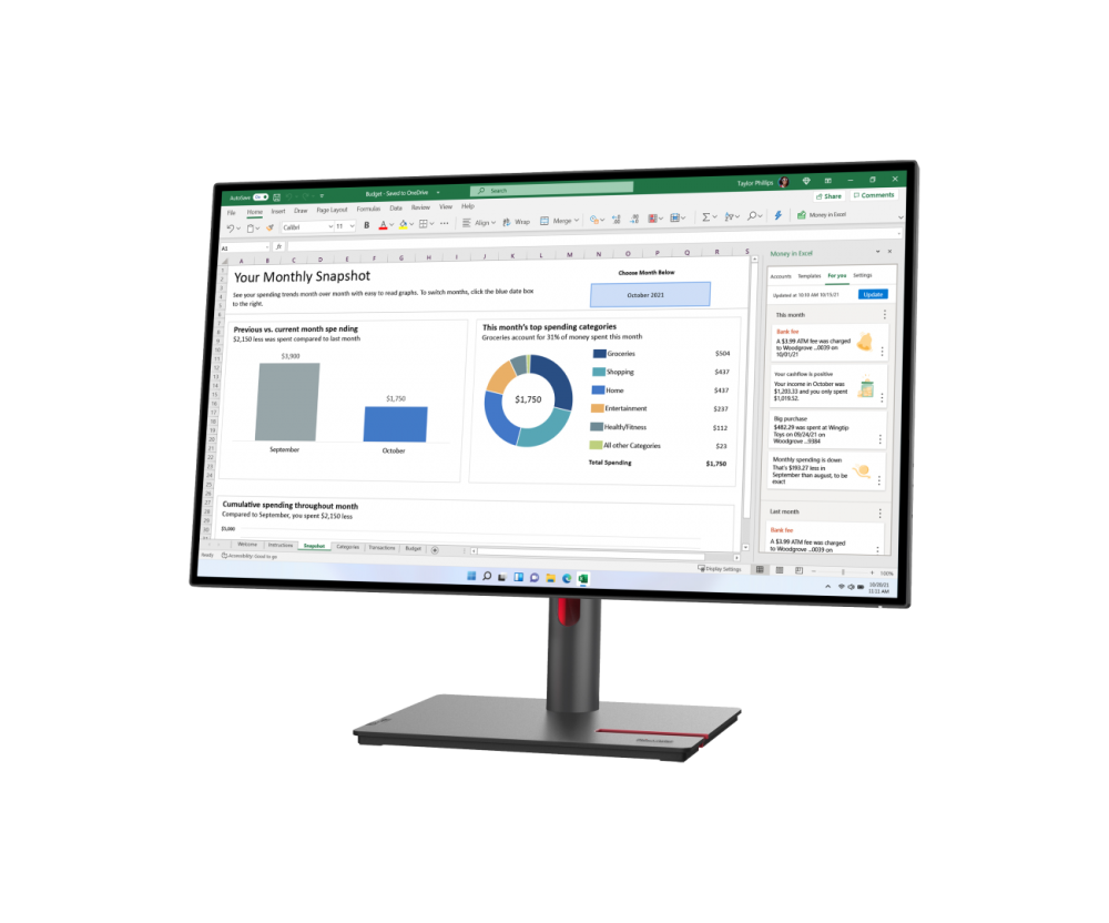 LENOVO ThinkVision P27h-30 63A1GAR1EU