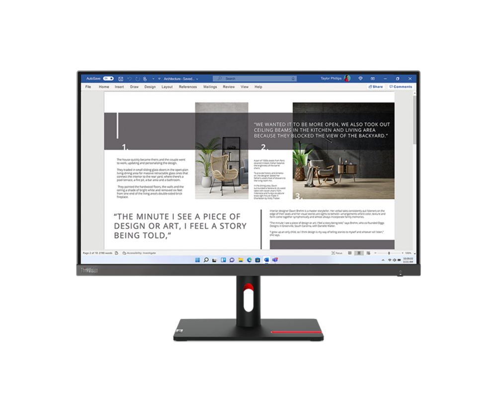 LENOVO ThinkVision S27i-30 63DFKAT4EU Business Monitor