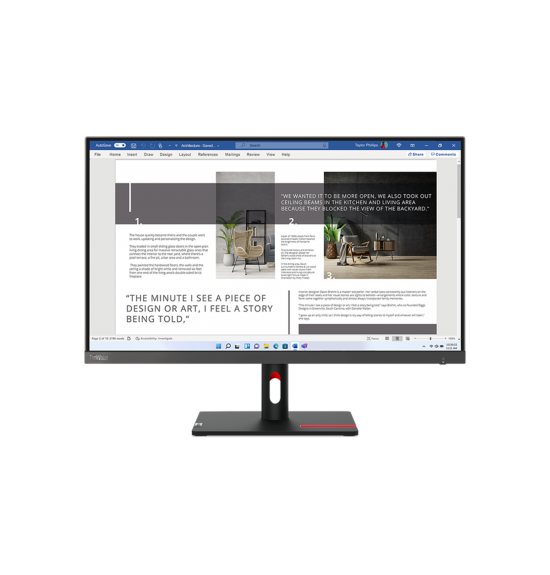 LENOVO ThinkVision S27i-30 63DFKAT4EU Business Monitor