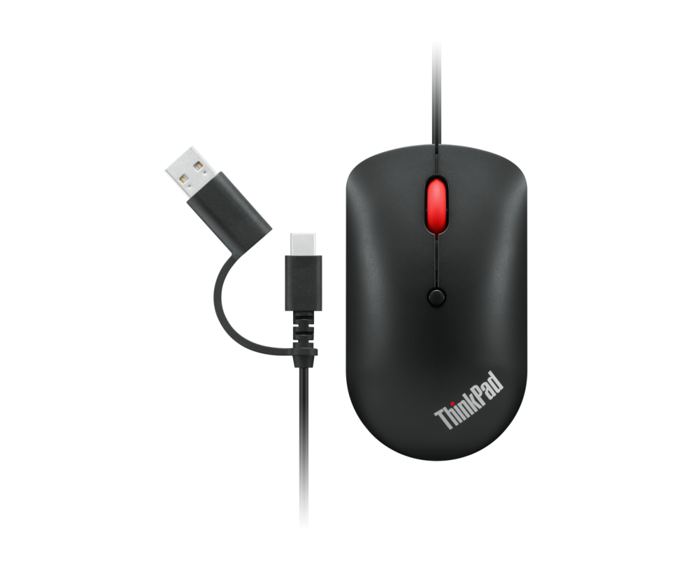 LENOVO ThinkPad USB-C Wired 4Y51D20850 Compact Mouse
