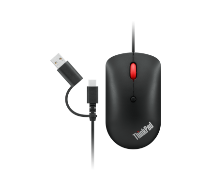 LENOVO ThinkPad USB-C Wired 4Y51D20850 Compact Mouse