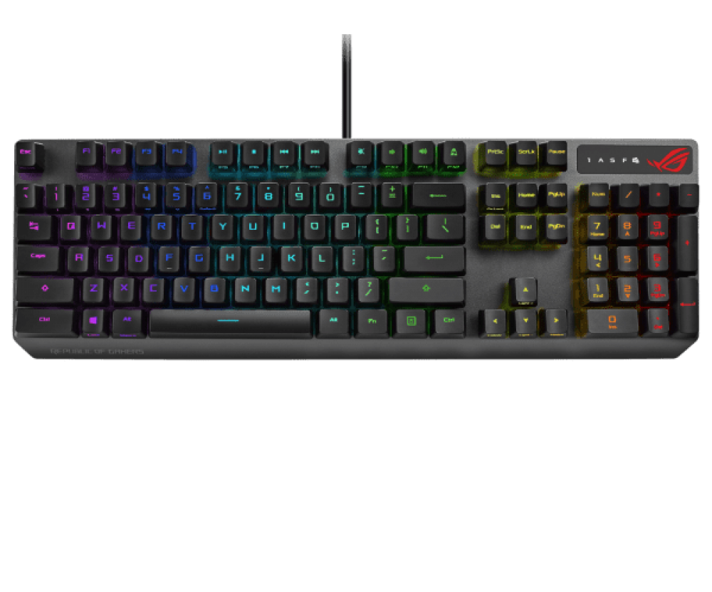 ASUS ROG STRIX SCOPE RX RGB Gaming Keyboard 90MP0240-BKRA00