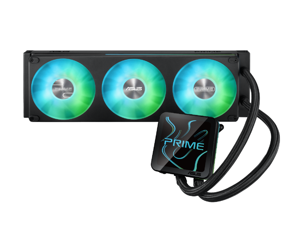 ASUS Prime LC II 360 ARGB LCD 90RC01Q1-B0EAY0 Liquid CPU Cooler