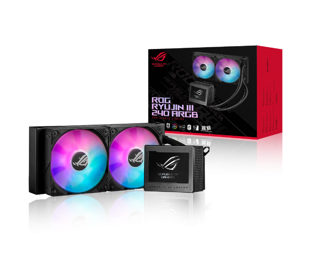 ASUS ROG RYUJIN III 240 ARGB liquid CPU cooler 90RC00K1-M0UAY0
