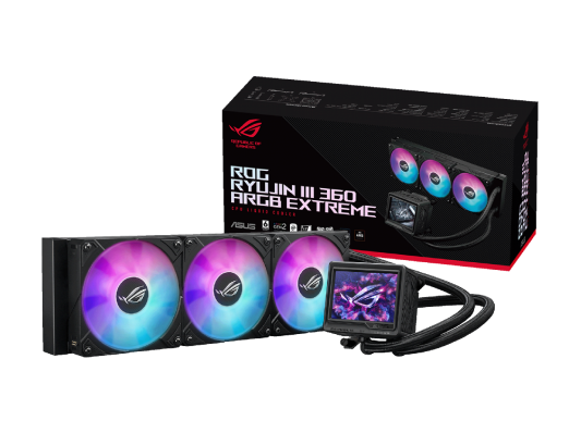 ASUS ROG RYUJIN III 360 ARGB Extreme liquid CPU cooler 90RC0131-M0EAY0