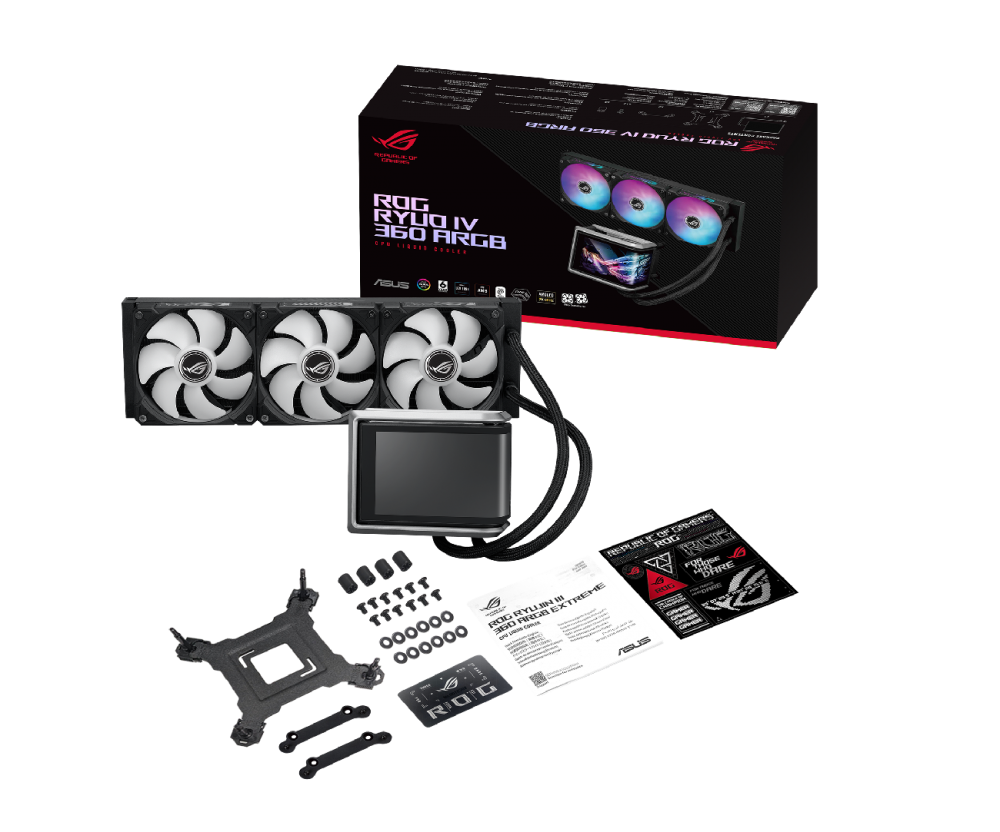 ASUS ROG RYUO IV 360 ARGB liquid CPU cooler 90RC01N1-B0EAY0