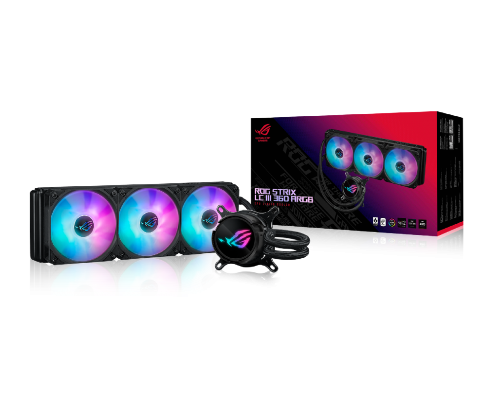 ASUS ROG Strix LC III 360 ARGB liquid CPU cooler 90RC00W1-M0UAY0
