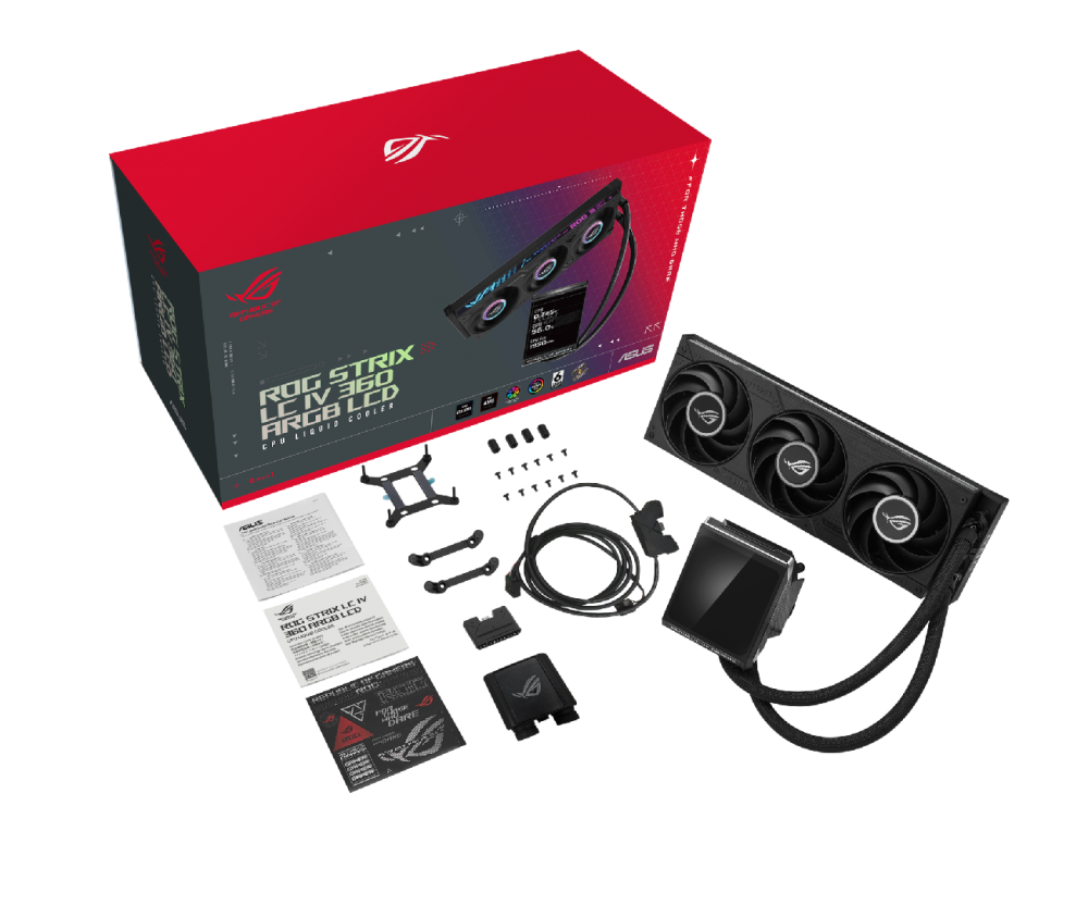 ASUS ROG Strix LC IV 360 ARGB LCD 90RC01M1-B0EAY0 AIO cooler
