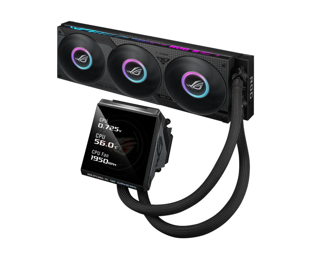 ASUS ROG Strix LC IV 360 ARGB LCD 90RC01M1-B0EAY0 AIO cooler