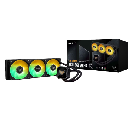 ASUS TUF Gaming LC III 360 ARGB LCD liquid CPU cooler 90RC01A1-B0EAY0