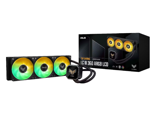 ASUS TUF Gaming LC III 360 ARGB LCD liquid CPU cooler 90RC01A1-B0EAY0