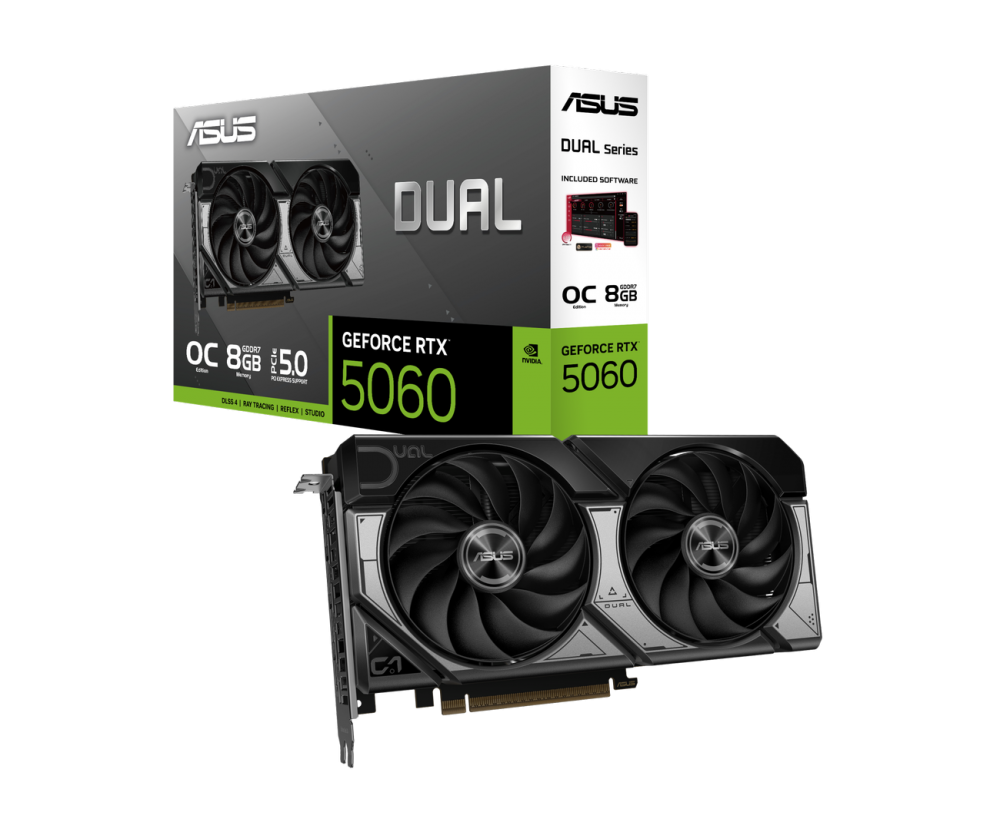 ASUS Dual RTX 5060 8GB OC Edition 90YV0N12-M0NA00