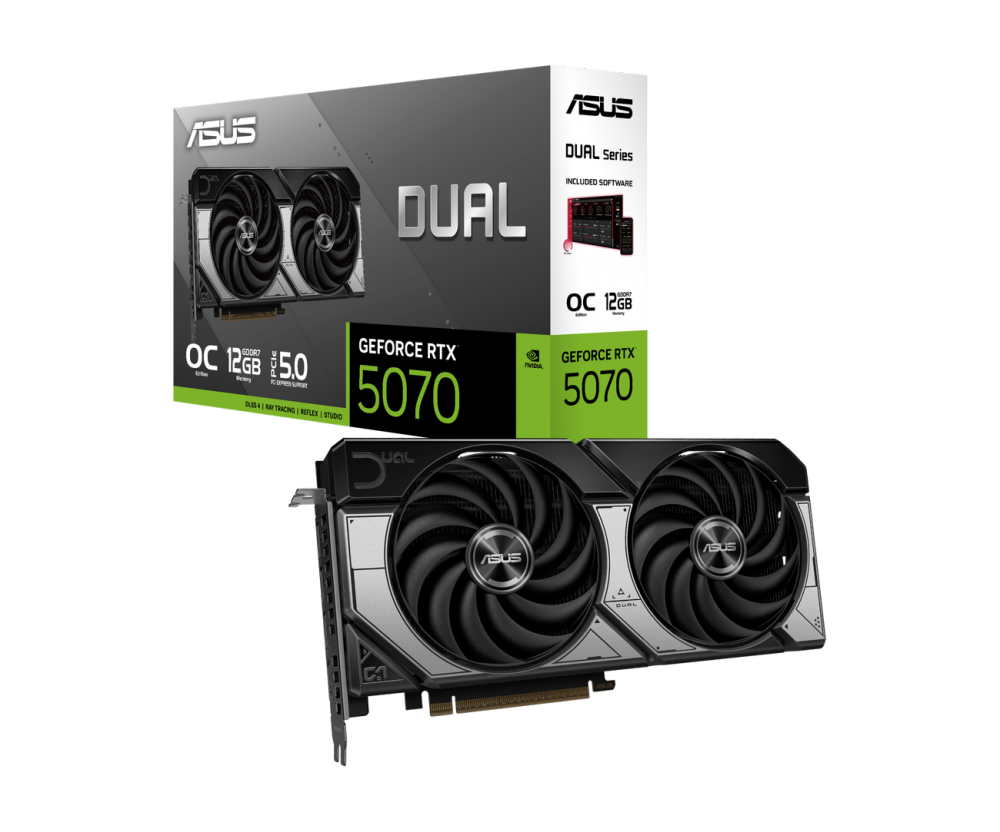 ASUS Dual RTX 5070 12GB OC Edition 90YV0M17-M0NA00
