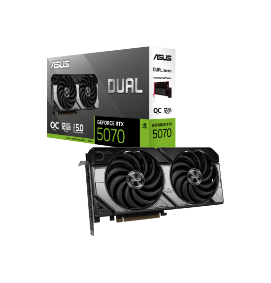 ASUS Dual RTX 5070 12GB OC Edition 90YV0M17-M0NA00