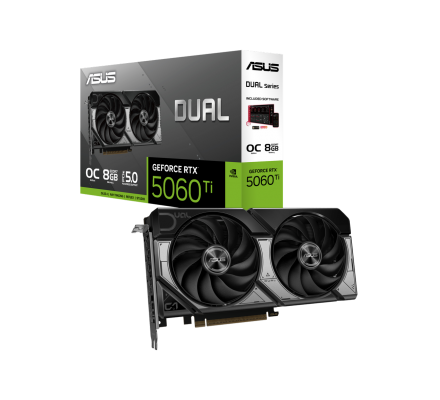 ASUS Dual RTX 5060Ti 8GB OC Edition 90YV0MP2-M0NA00