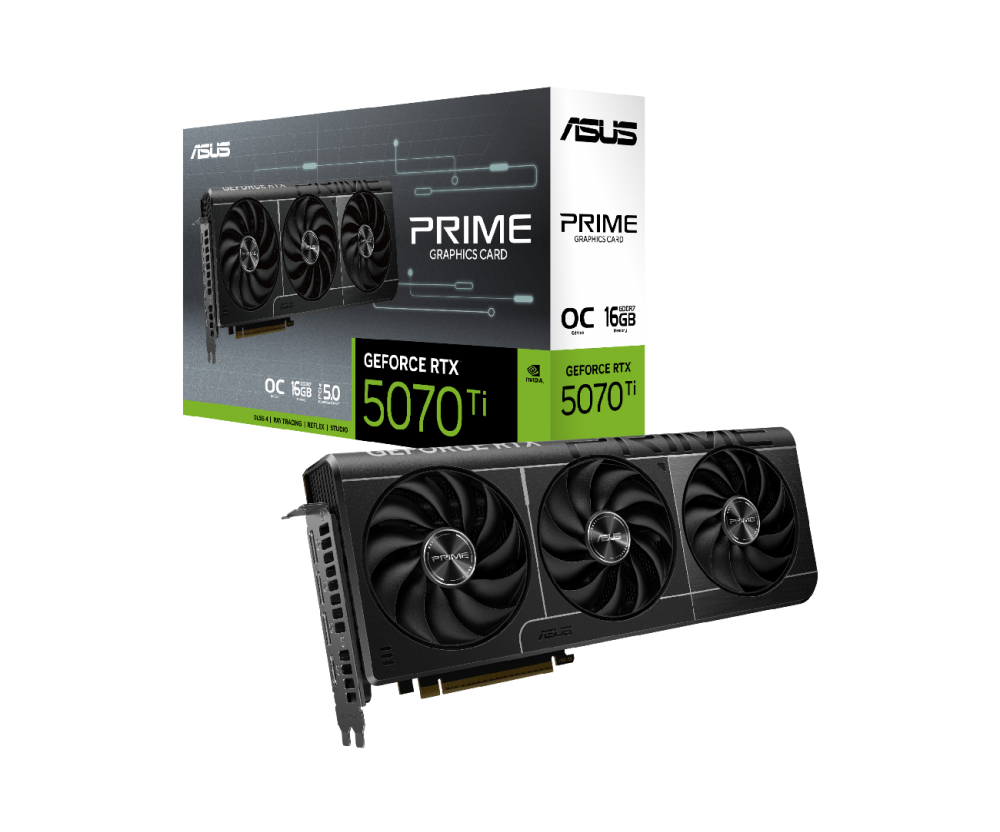 ASUS PRIME RTX 5070Ti 16GB GDDR7 OC Edition 90YV0MF0-M0NA00