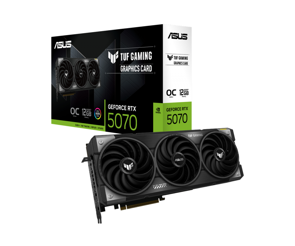 ASUS TUF Gaming  RTX 5070 12GB OC Edition 90YV0LZ0-M0NA00 