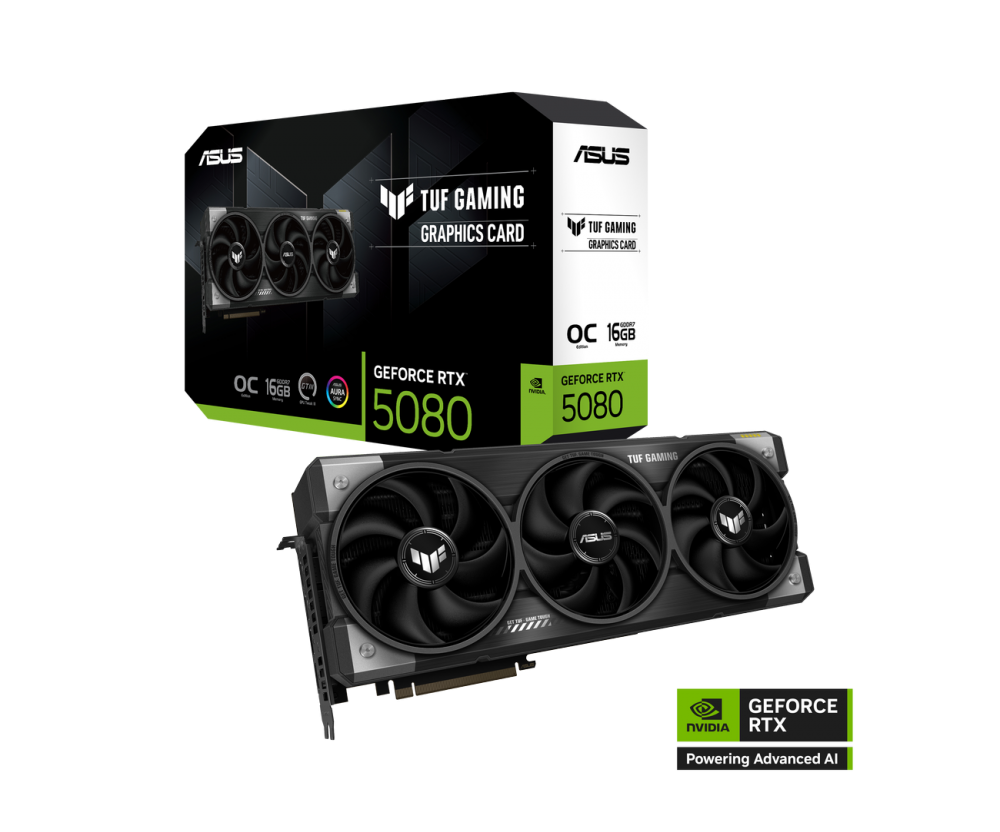 ASUS TUF Gaming RTX 5080 16GB OC Edition 90YV0M30-M0NA00