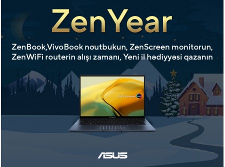 ASUS Zenbook və ASUS Vivobook modellərində hədiyyə günləri başladı!