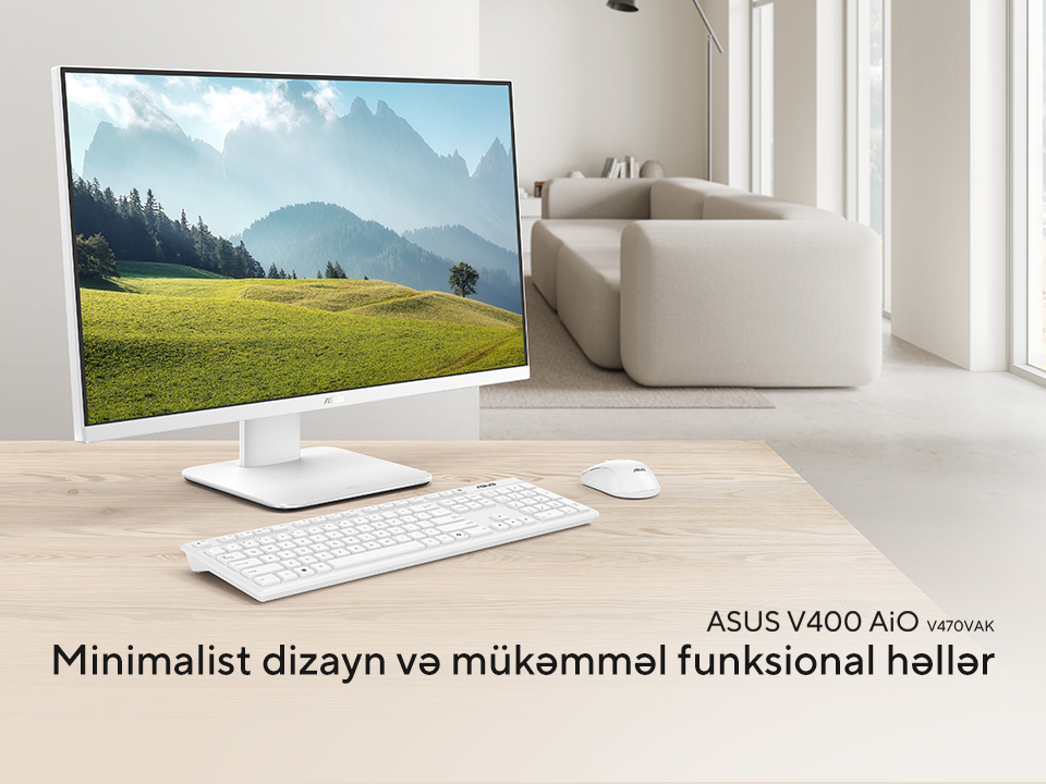 ASUS V470 – Ofis və Ev işləri üçün Güclü MonoBlok