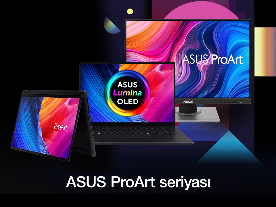 ASUS ProArt noutbukları AztecShop-da!