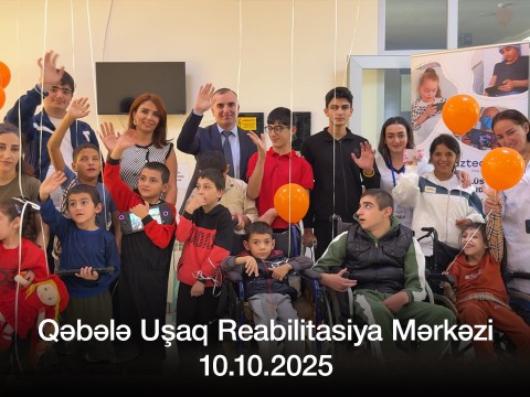 Qəbələ Uşaq Reabilitasiya Mərkəzinə İANƏ Qəbələ Uşaq Reabilitasiya Mərkəzinə İANƏ