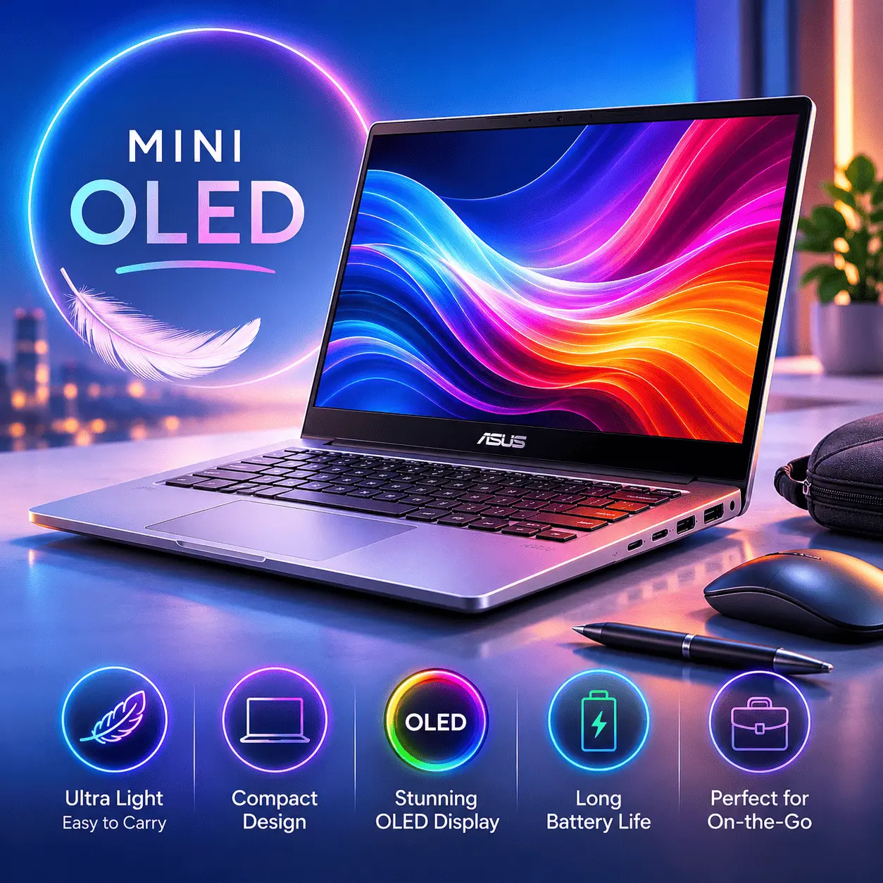ASUS Mini OLED noutbuklar